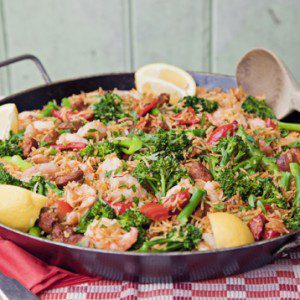 Tenderstem Paella Landscape