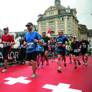 Swiss City Marathon: Lauf durch viel Regen und wenig Sonne