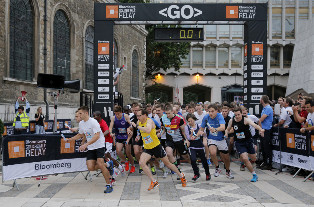 Bloomberg Square Mile Relay 2014