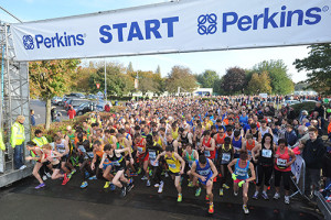 Great Eastern Run 2014  Start of the Half Marathon