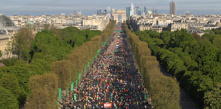 Schneider Electric Marathon de Paris 2014 - 6/04/2014 - Depart