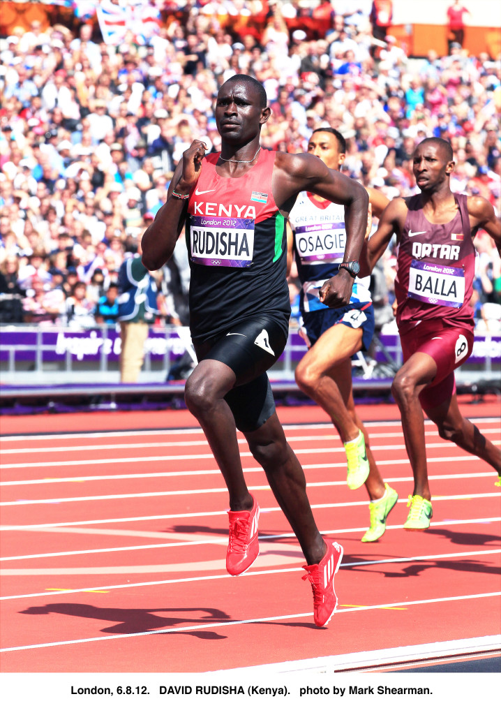 David Rudisha leads from the front at the London Olympics