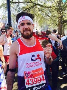 Stephen Crack - Finish line medal shot