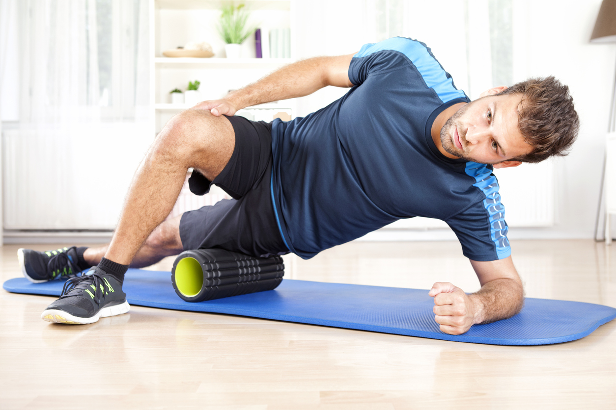 Foam roller workouts Men's Running UK