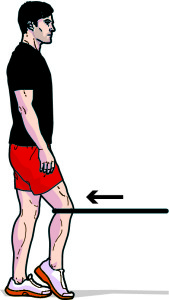 resistance band knee bounce exercise