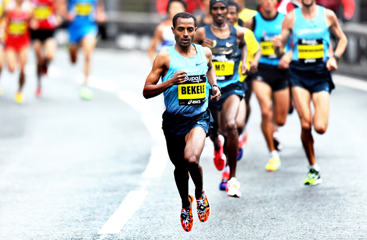 Kenenisa Bekele running style