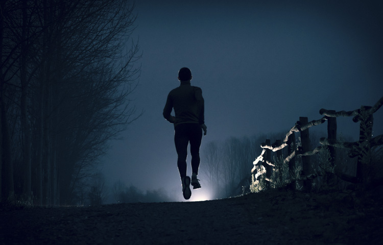 Running in the dark