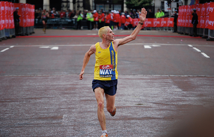 Steve Way London Marathon Men's Running UK