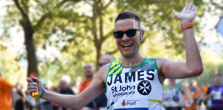 Run for St John Ambulance at the Royal Parks Half Marathon 