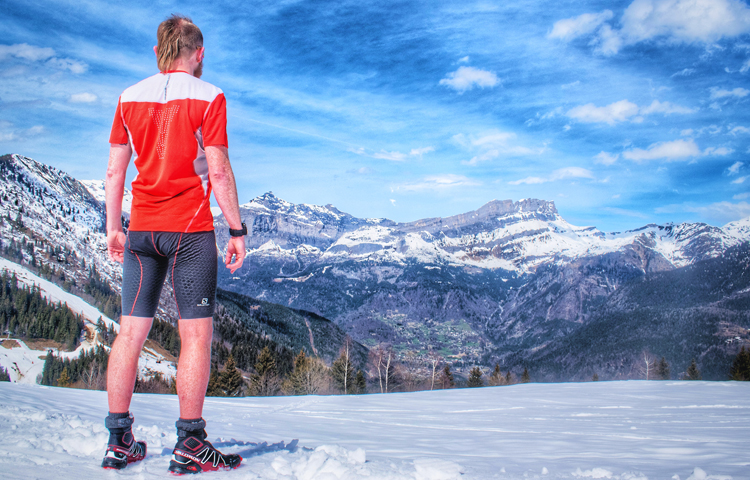 joys of snow running