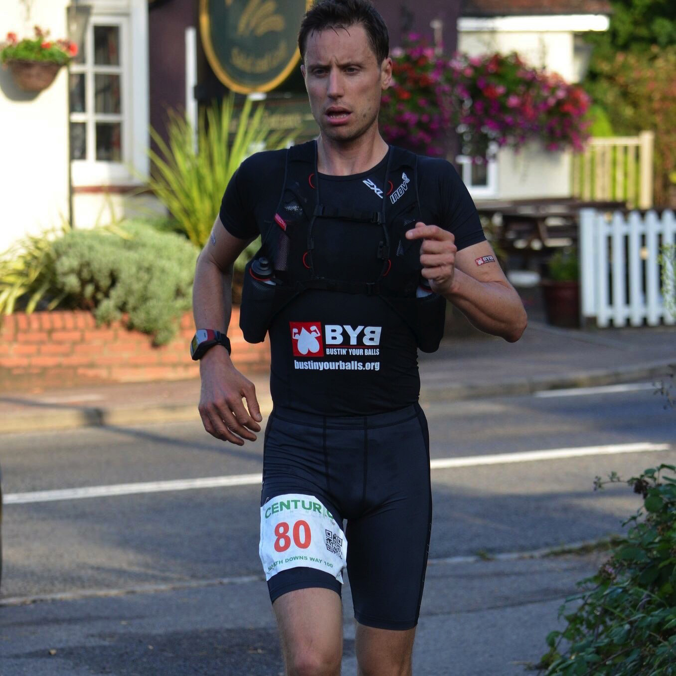 Tom Garrod BYB running in action shot - please credit photographer Stuart March